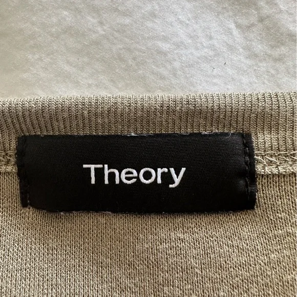 Theory men’s sage green long sleeve shirt, size XL - Picture 6 of 9